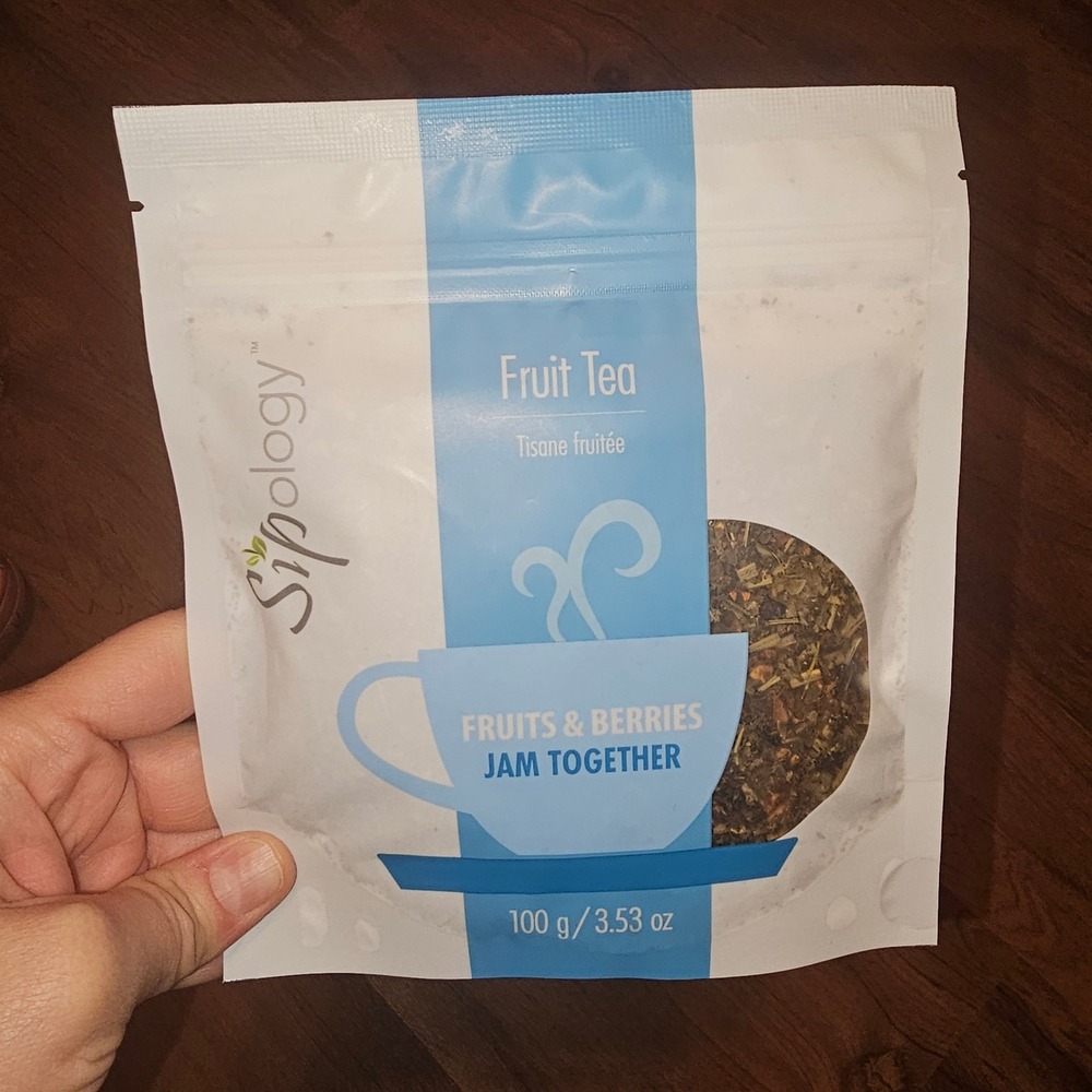 Sipology Watermelon Berry Sangria Fruit Tea Loose Leaf Tisane 100g 3.53oz Pouch